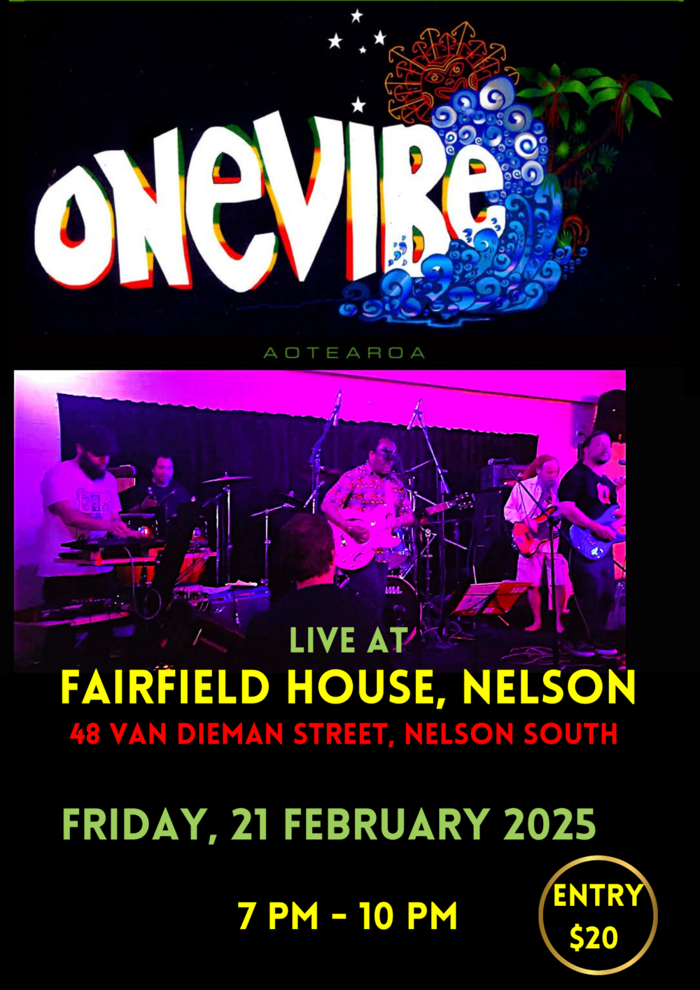 OneVibe Live at Fairfield House